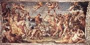 CARRACCI, Annibale Triumph of Bacchus and Ariadne sdg painting